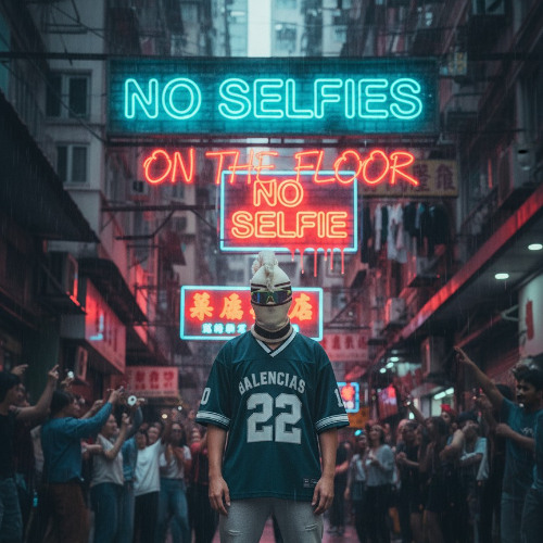 No Selfies on The floor