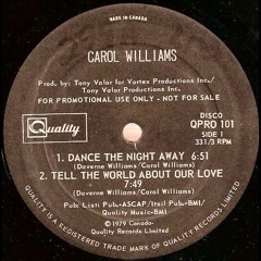 Carol Williams - Dance The Night Away (DB mix)