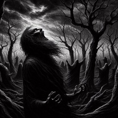 BLACKTREES (Man screams at god, god remains unseen)