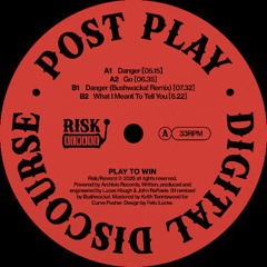 Premiere: A2 - Post Play - Go [RISK001]