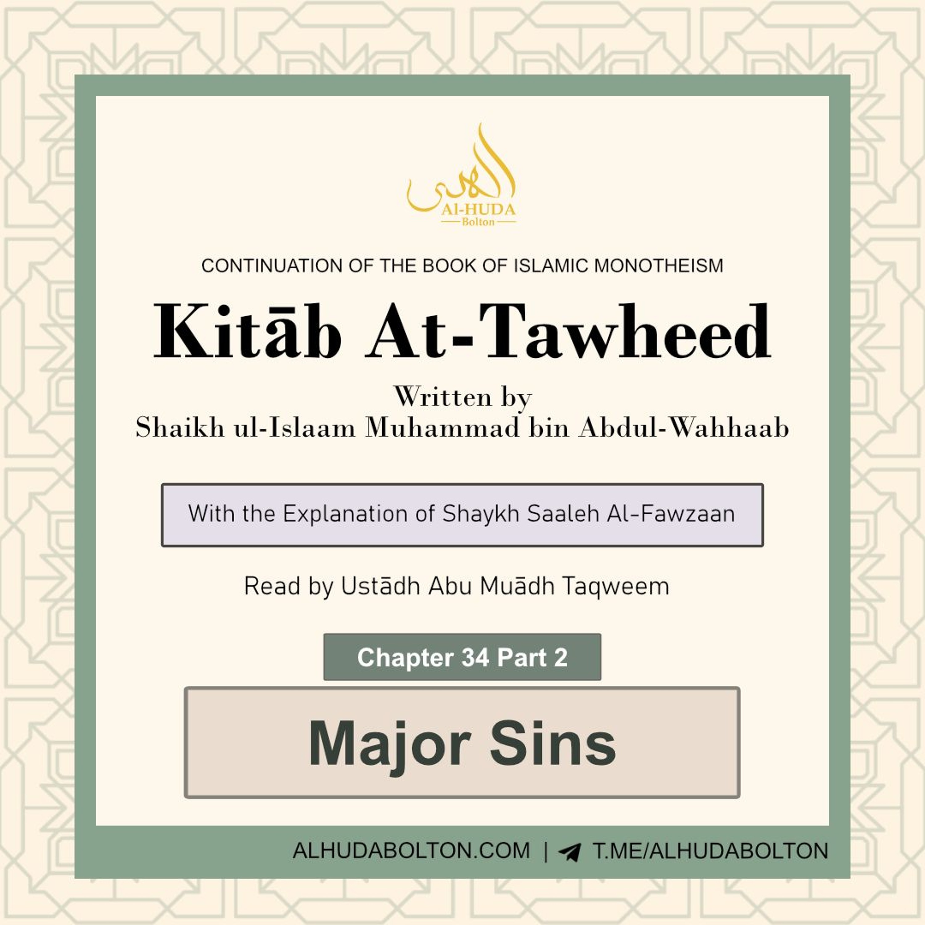 Chapter 34: Major Sins (Pt 2)