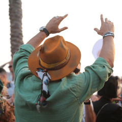 Dance at sunset
