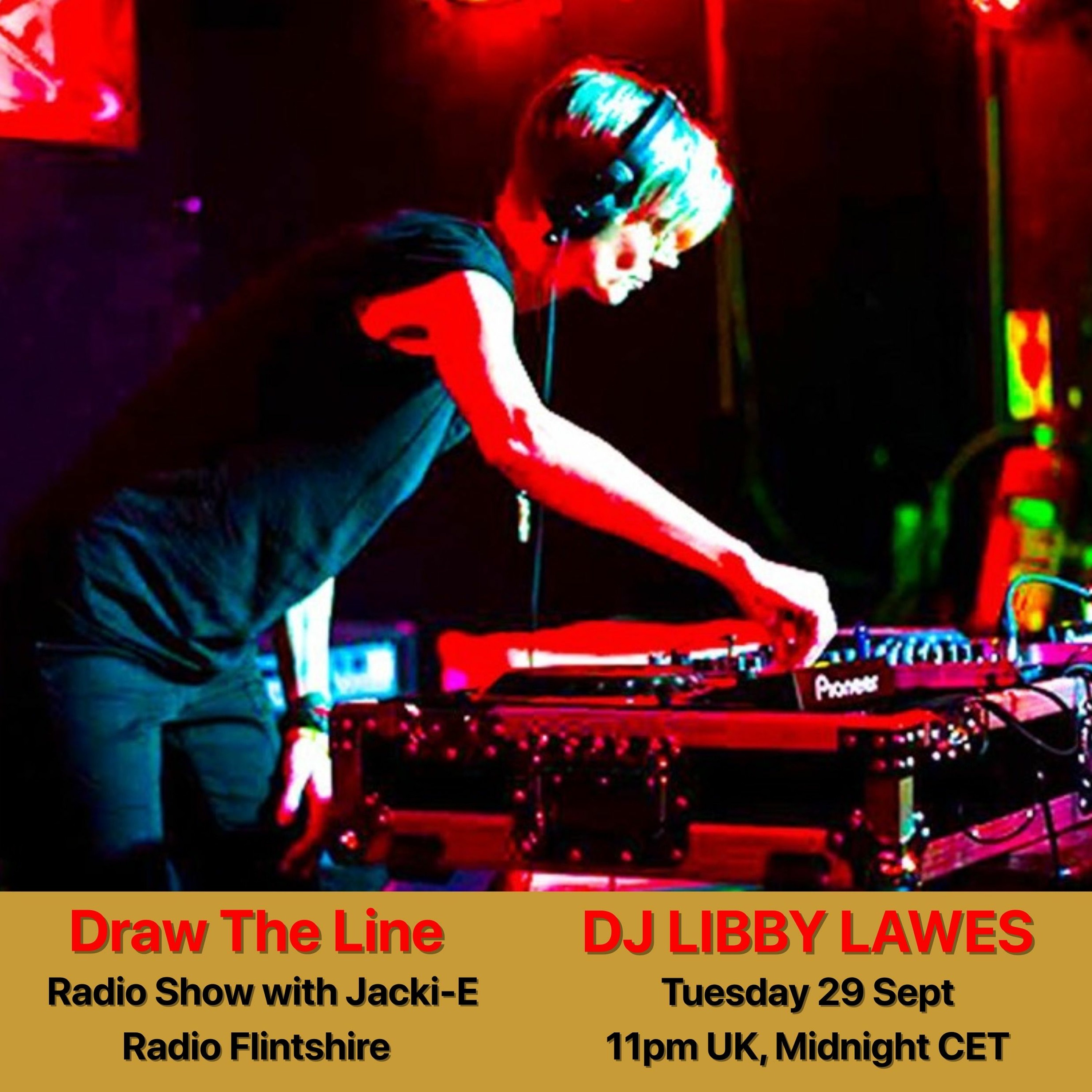 Jacki-E and Draw The Line Radio Show