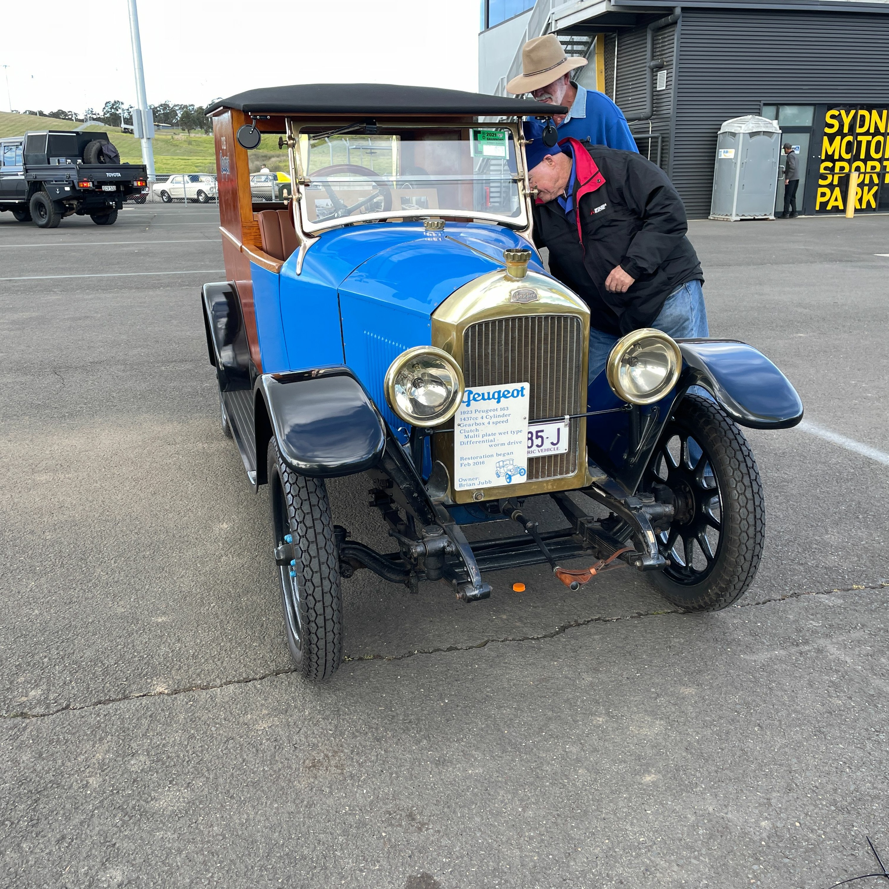 The life and times of a 1923 Peugeot 163 van and the restoration process thumbnail