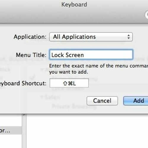 Stream Shortcut For Lock Screen Mac REPACK From Josh Nguyen Listen