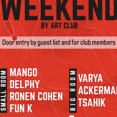 Live DJ Set 25/08/23 ArtClub TLV