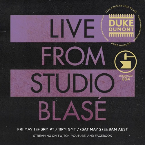 Live From Studio Blasé - Disco / House / Cats That Bounce - Episode 4