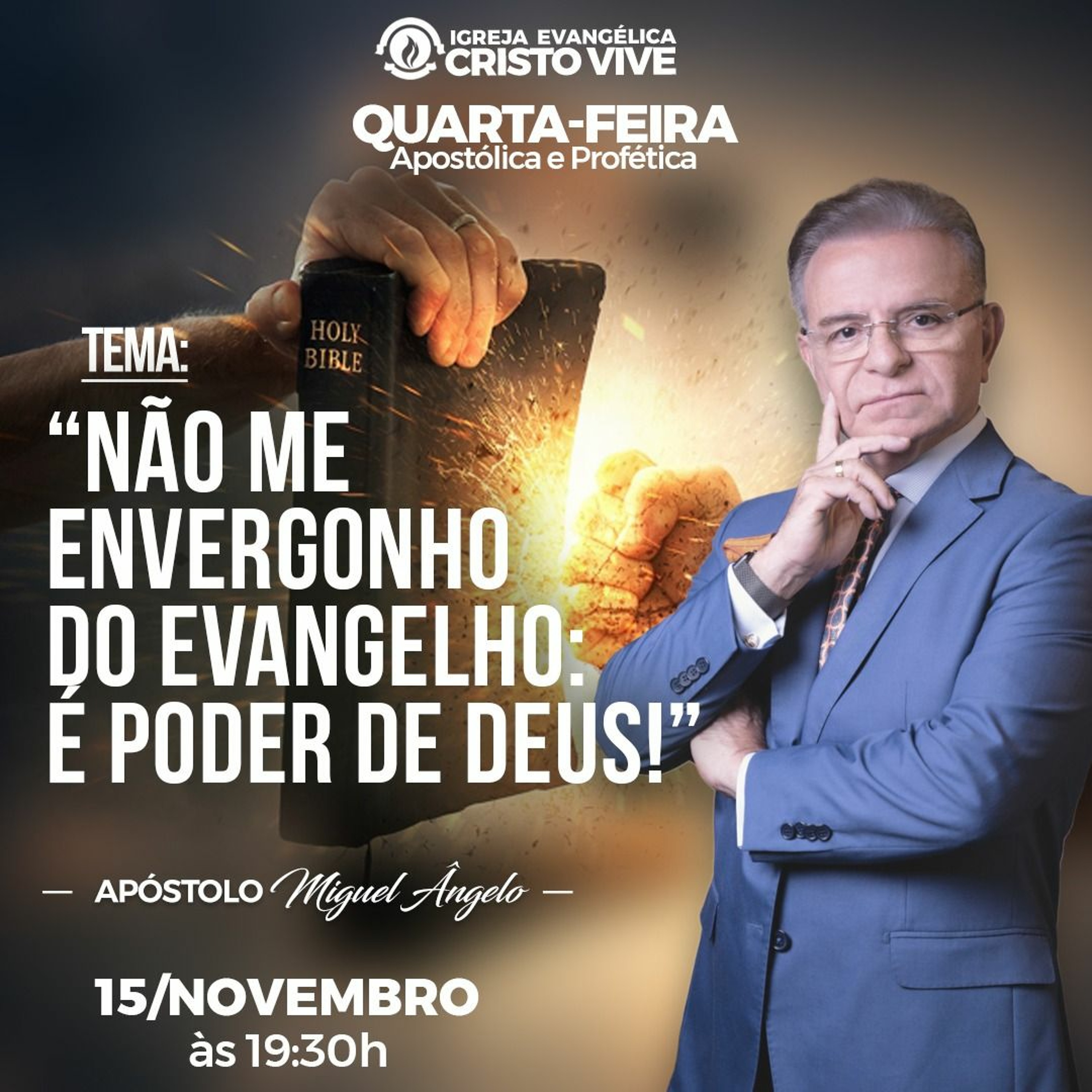 A30MOD60_20231115 Não me envergonho do Evangelho: é Poder de Deus episode artwork