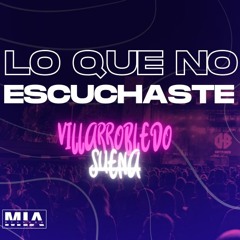 🎶 LO QUE NO ESCUCHASTE  // VILLARROBLEDO suena 🔥 | CRISTIAN PENALVA 🎧