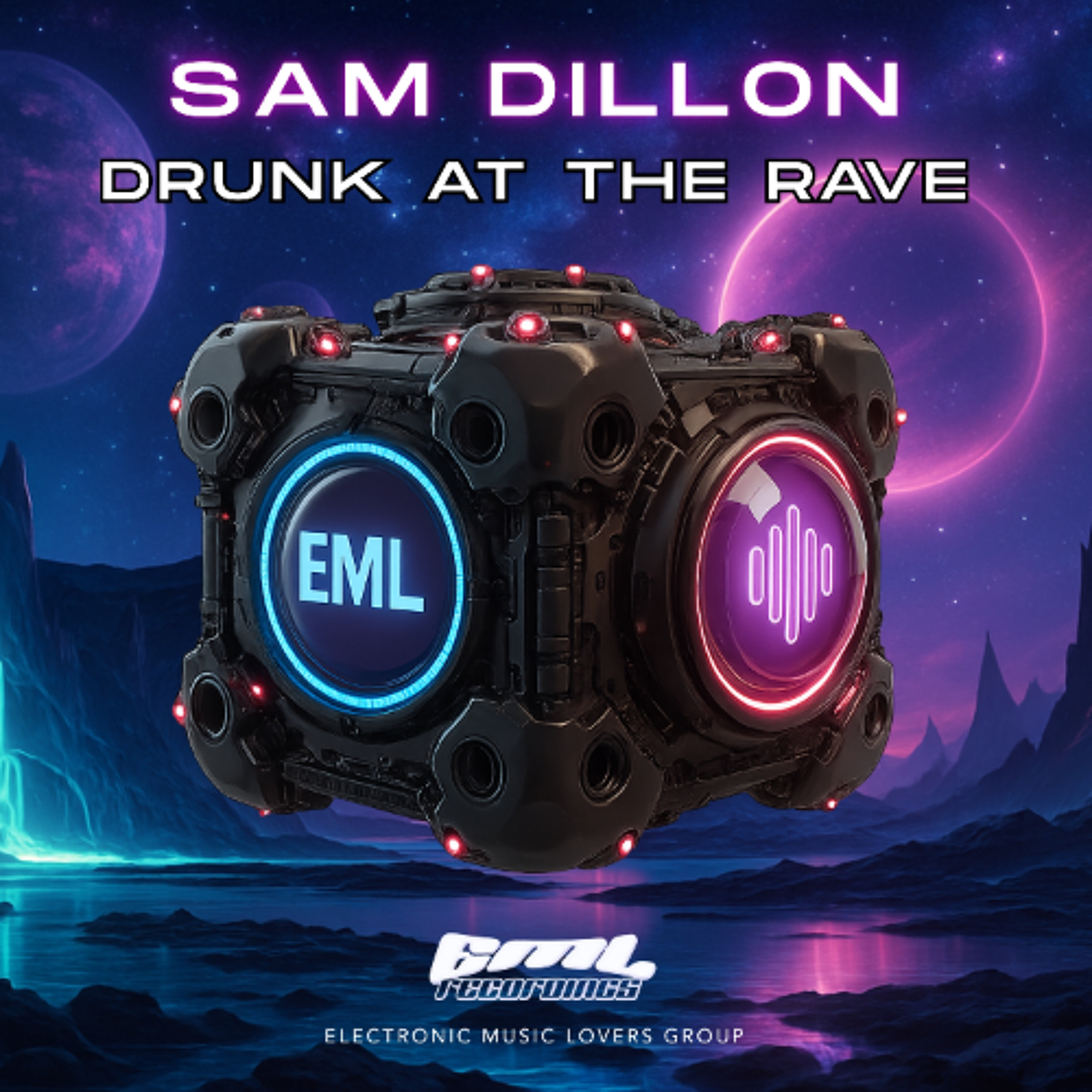Sam Dillon - Drunk At The Rave [EML Recordings] - Hard Techno episode artwork