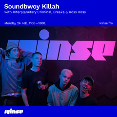 Soundbwoy Killah with Interplanetary Criminal, Breaka & Ross Ross - 24 February 2020