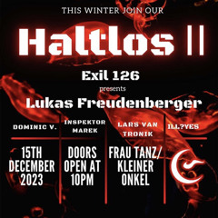 Closing Set Haltlos #2 w/Lukas Freudenberger @Frau Tanz/Kleiner Onkel Kassel