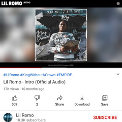Lil Romo - Intro (Official Audio)