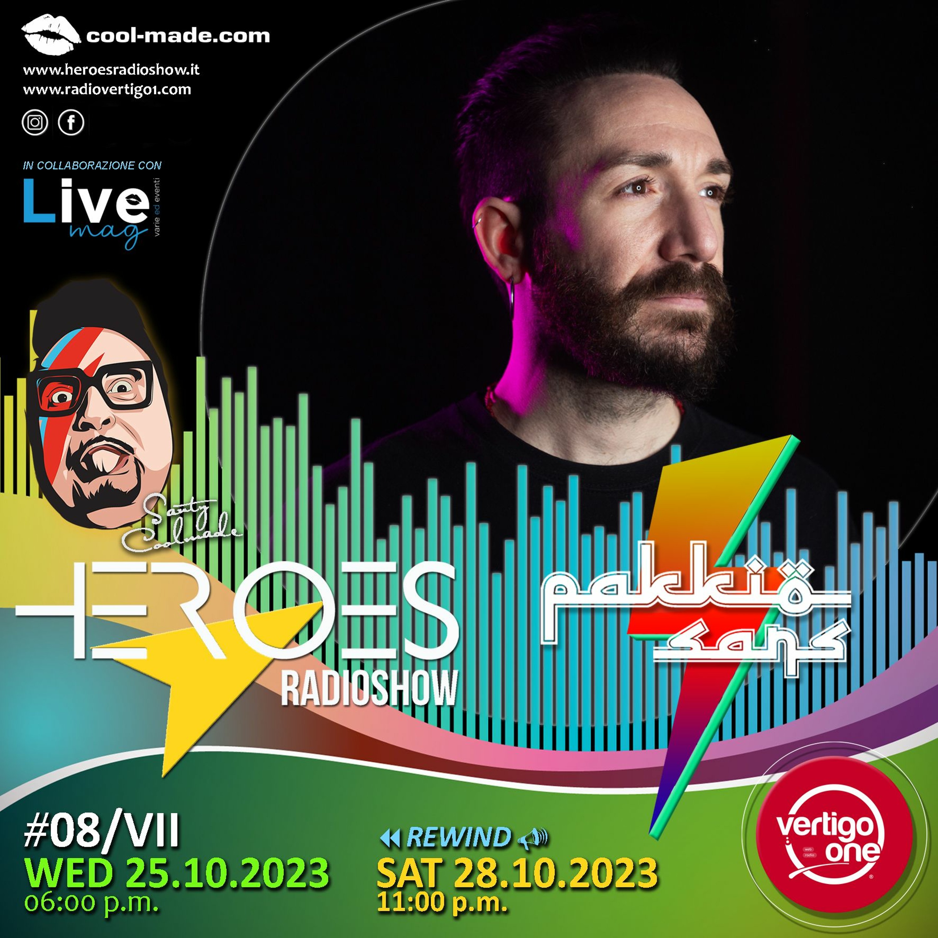 08/2023-24> HEROES RadioShow - Special Guest  PAKKIO SANS episode artwork