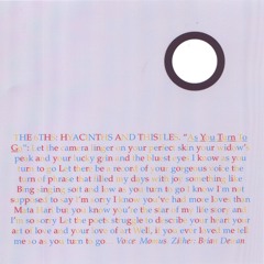 As You Turn to Go