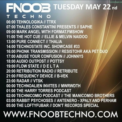 MWRWDTH DJSET 001 - FNOOB TECHNO