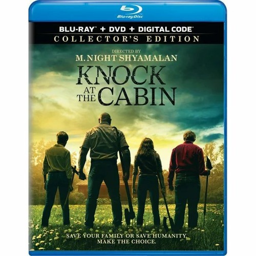 KNOCK AT THE CABIN Blu-Ray (PETER CANAVESE) CELLULOID DREAMS THE MOVIE SHOW (SCREEN SCENE) 5-25-23