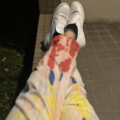 カーテンにスマイル