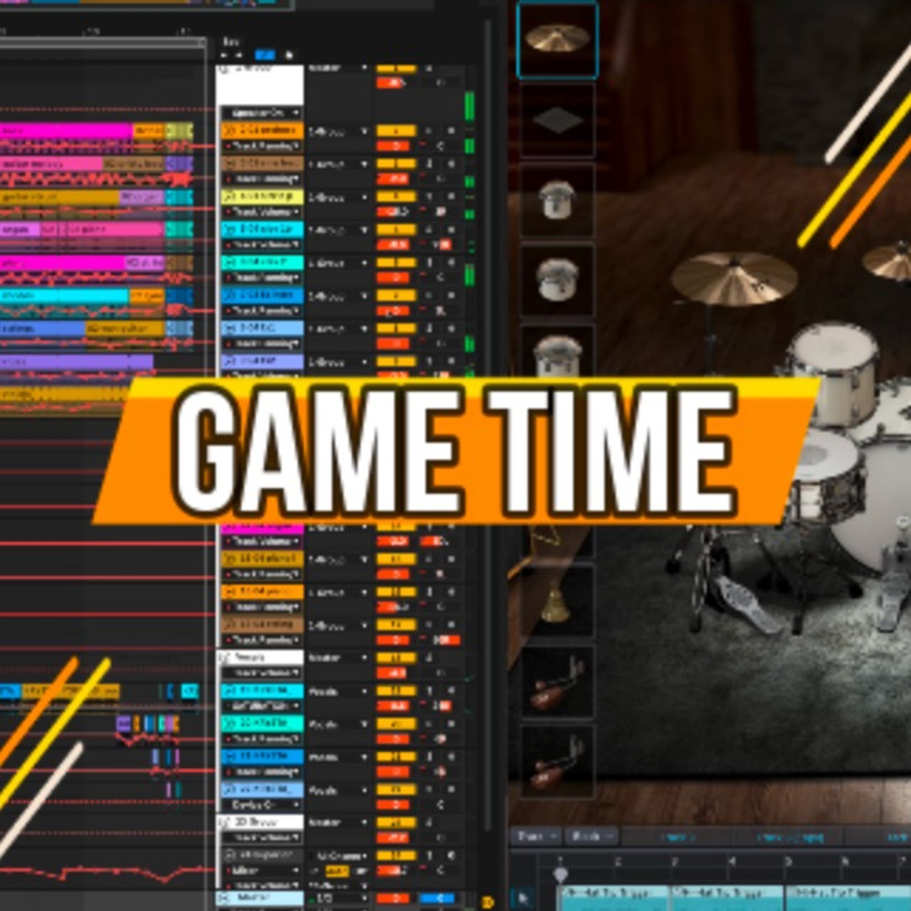 Game Time (Drums) episode artwork