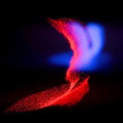 Der Schaum des Aufpralls