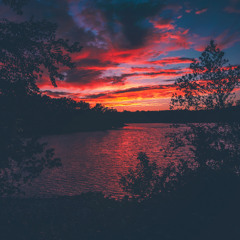 Riding Thru The Sunset