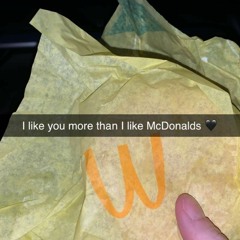 I like you more than I like McDonald's PBHOOLIGAN x FOOLSFALLASLEEP