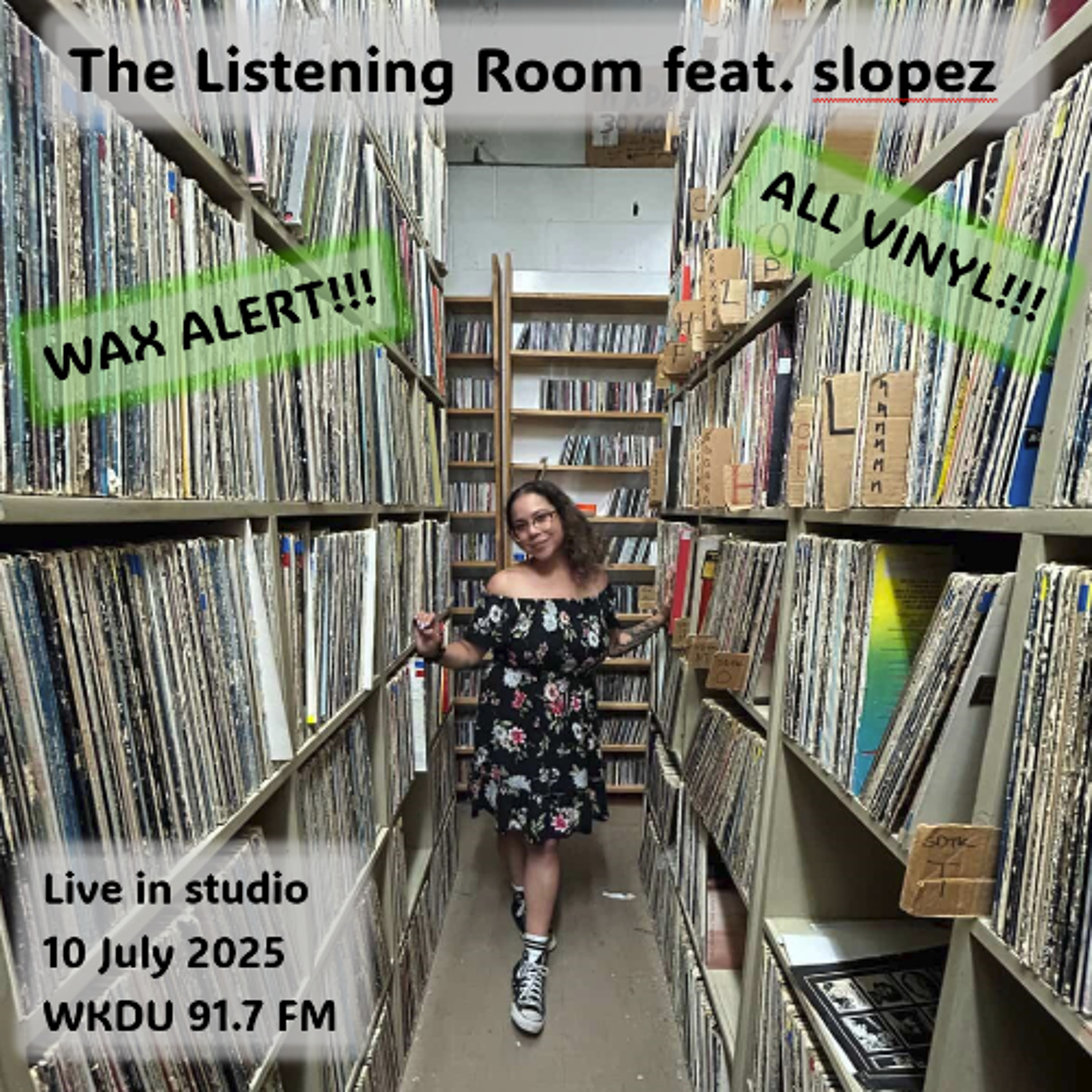 The Listening Room feat. slopez 2025-07-10 episode artwork