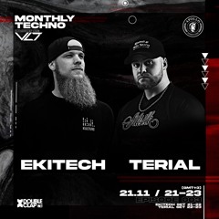 Monthly Techno Delivery By VLT EP003 EKITECH & TERIAL  @DOUBLECLAP RADIO