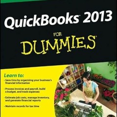[VIEW] EPUB KINDLE PDF EBOOK QuickBooks 2013 for Dummies by  Stephen L. Nelson 💜