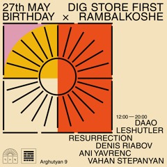 Daao x Leshutler @ DiG Store Yerevan 27 - 05 - 23