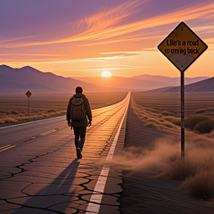 Life's a road with no map and no turning back