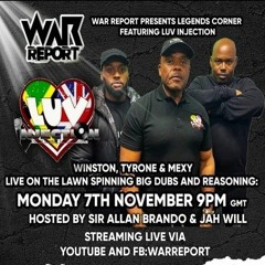 Luv Injection 11/22 (War Report Jugglin)