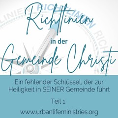 Gemeinderichtlinien-Ein fehlender Schlüssel-Teil 1