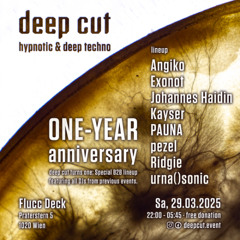 deep cut 9 - one-year anniversary