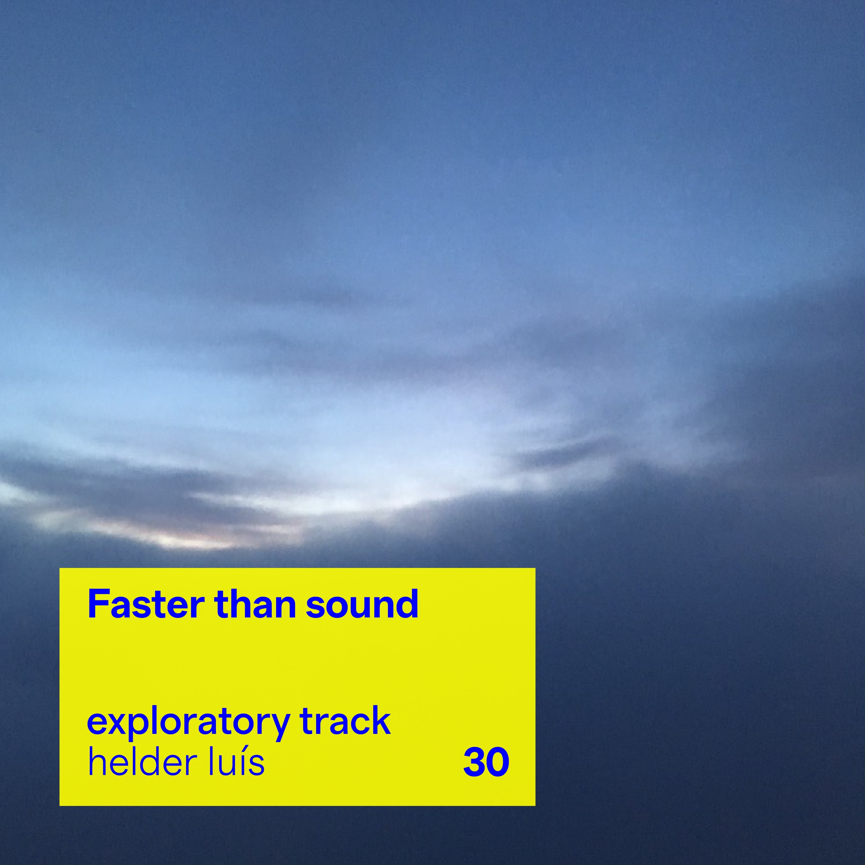 Faster than sound episode artwork