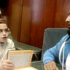 Asim Bani Khalid Reciting Quran in Sh. Mohammad Ayoub's Style to Hashim Abbasi. Surat Fatir.