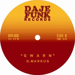 PREMIERE:  G. Markus - Gwarn [DFR006]
