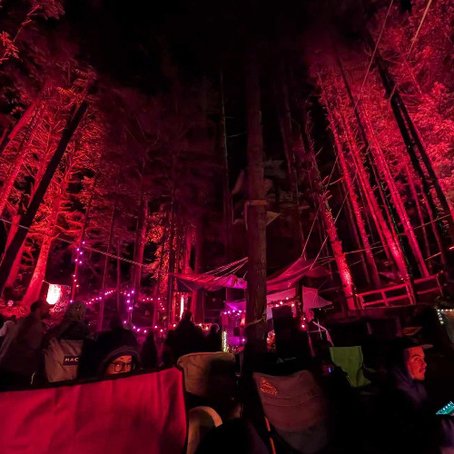 O2'S BUSH RAVE