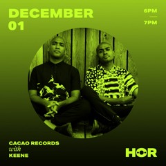 Live @ HÖR Berlin / Cacao Records Showcase - KEENE