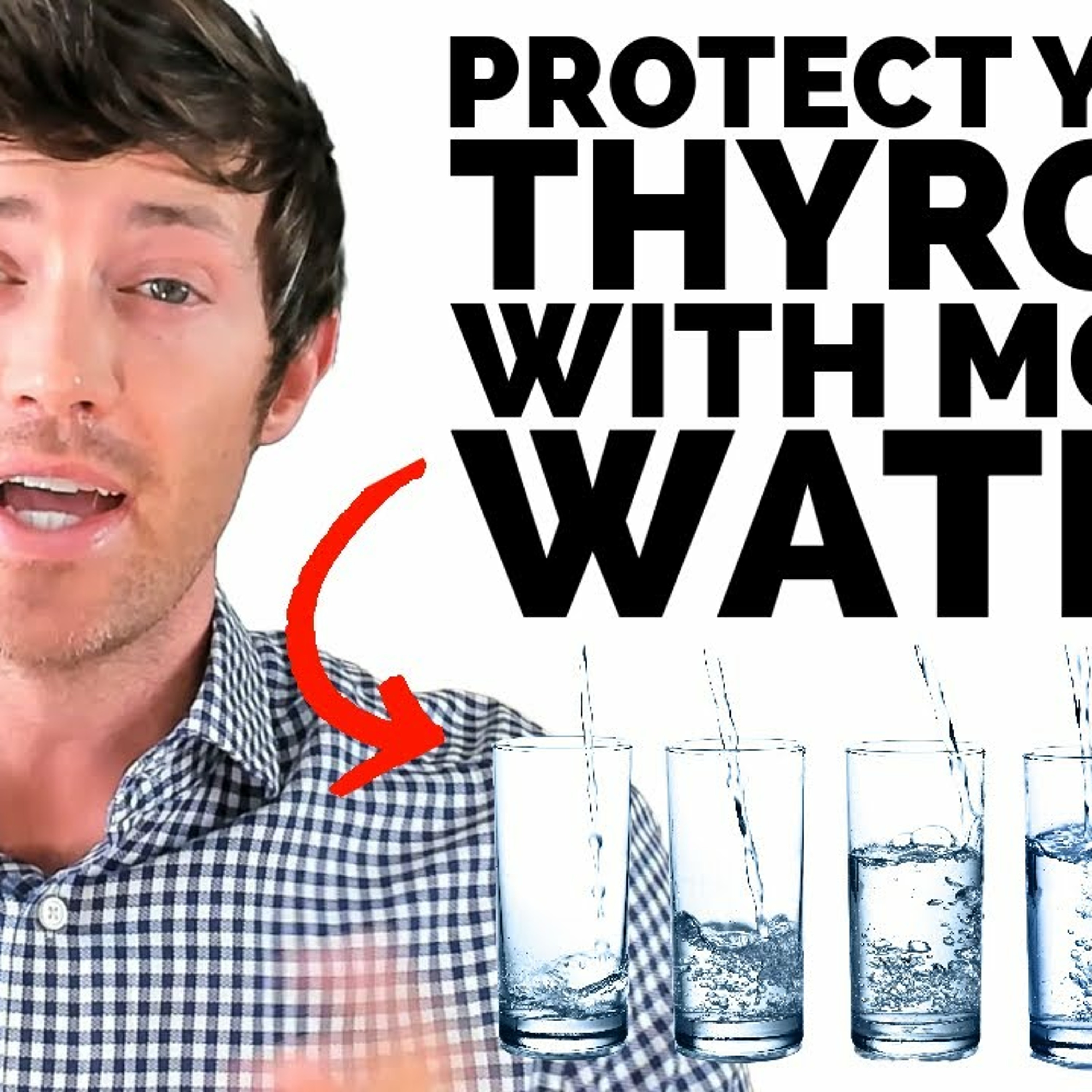How DEHYDRATION Hurts Your Thyroid (Drink THIS much water every day to prevent it)
