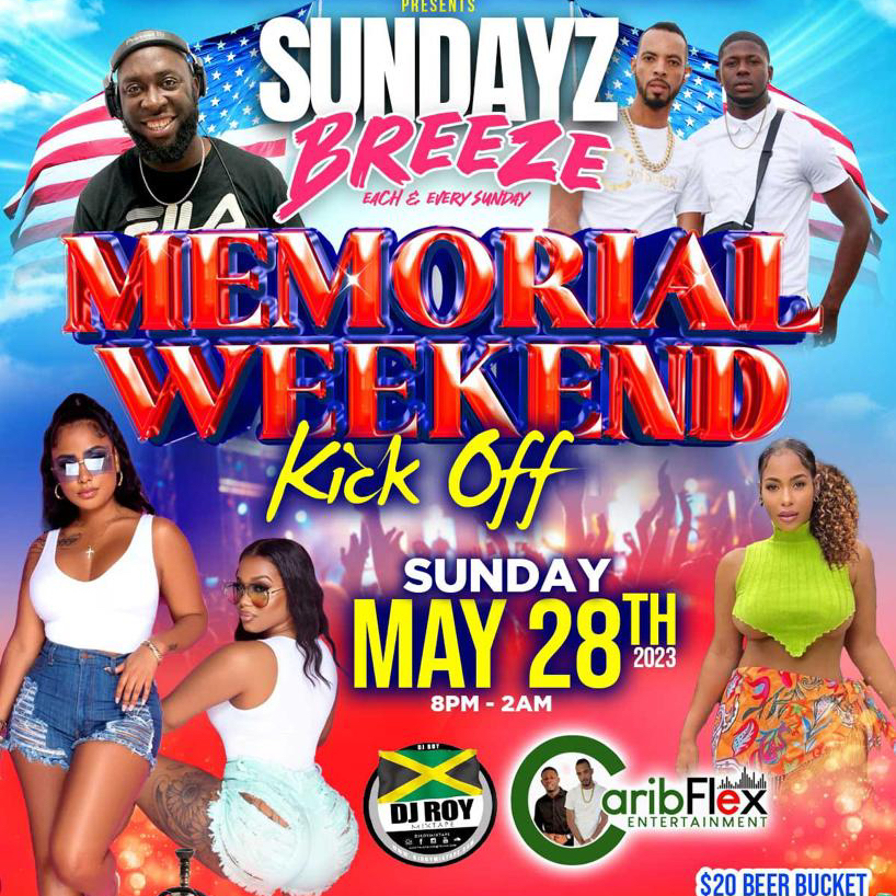 DJ ROY SUNDAYZ BREEZE MEMORIAL WEEKND 28.5.23 EARLY LIVE AUDIO