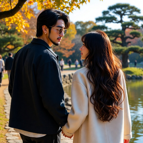 代々木の木漏れ日 (Sunbeams Through Yoyogi Trees)