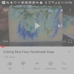 EIGHTYSEVEN MINUTES OF CUTTING BLUE FAIRY HANDMADE MIX