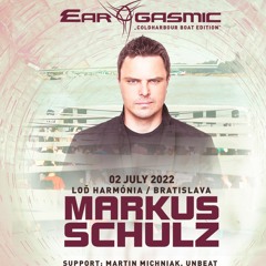MARKUS SCHULZ - LIVE at Ear-Gasmic "Coldharbour Edition boat party" 02.07.2022