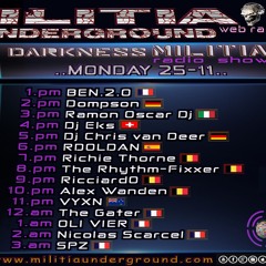 DJ Chris van Deer @ Militia Underground web radio #203 Show 25.11.2024