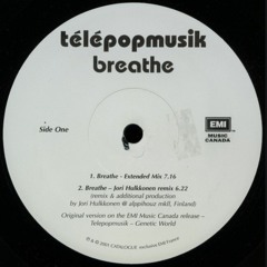 Breathe - Télépopmusik (Alexandre Metzger's "Breathe Hard" Remix) PREVIEW
