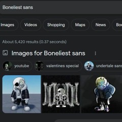When Your Not [JUST] The Bonely One... (BONELIEST) (cover) (FFTBO) (HAMMERED) (Sans) (Sans u good?)