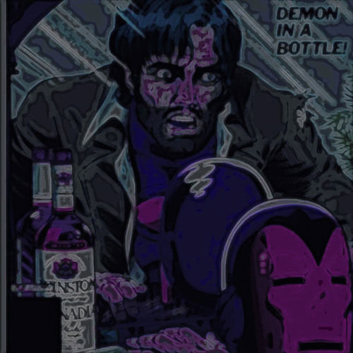 Demon in a bottle.