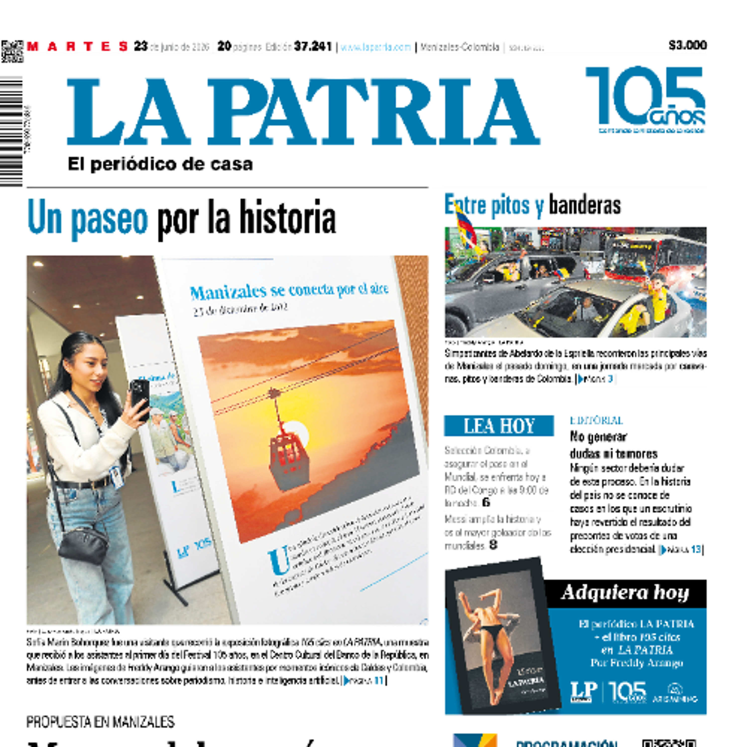 1. Titulares del informativo de la mañana - 23 de junio episode artwork