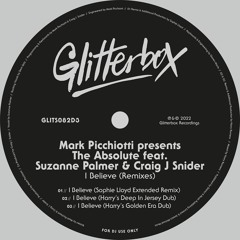 Mark Picchiotti presents The Absolute featuring Suzanne Palmer 'I Believe (Sophie Lloyd Remix)'